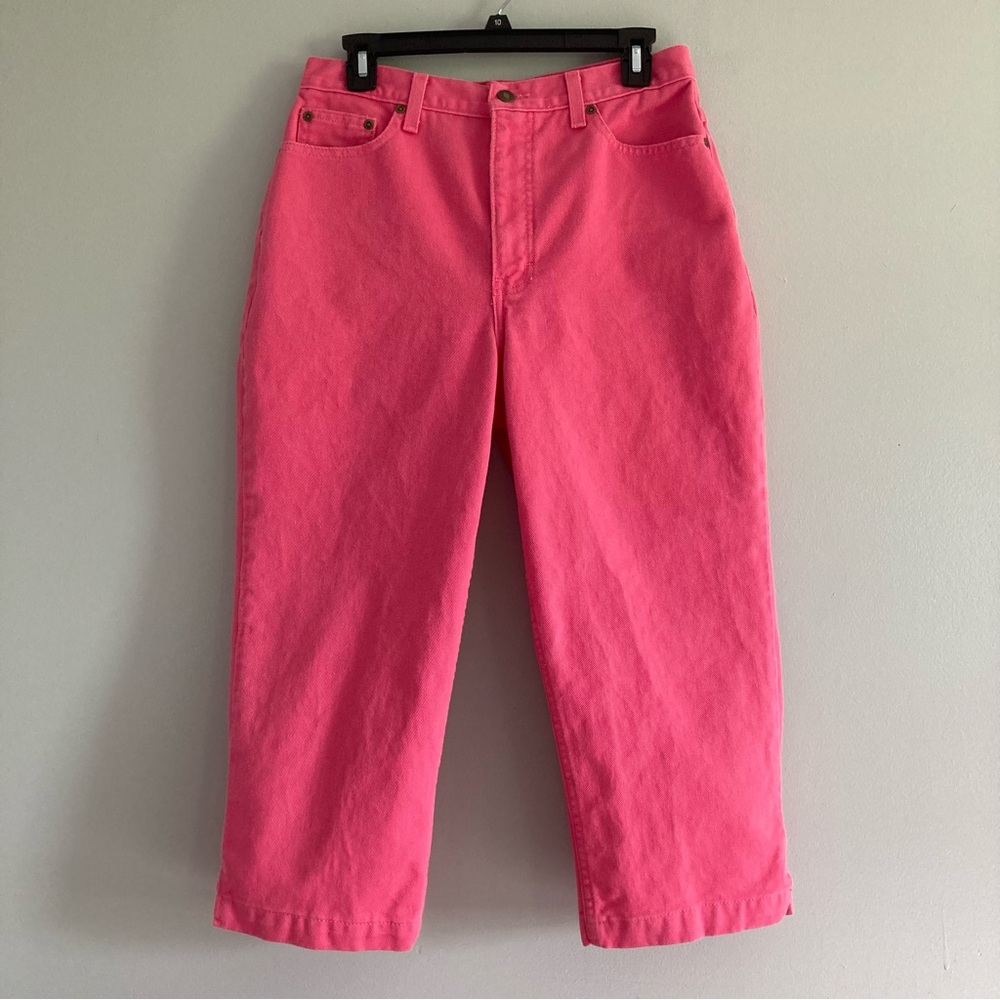 NEWPORT NEWS vintage pink capris